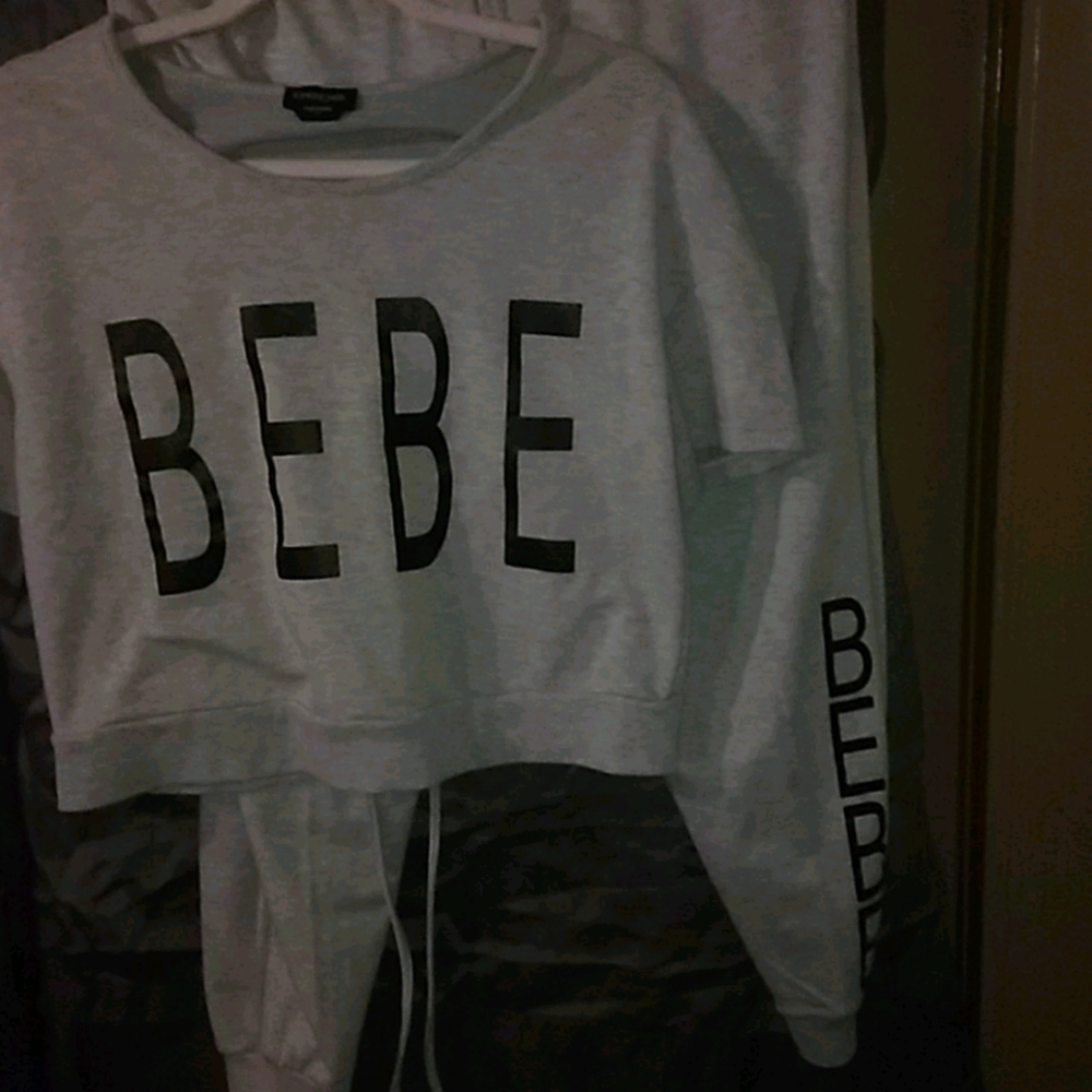 Crop Sweat suit